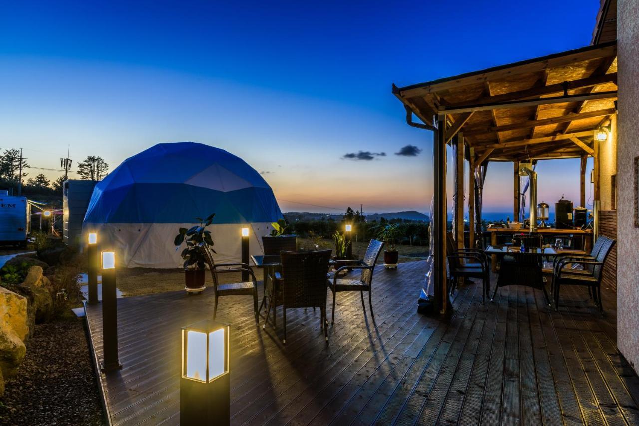 Jeju Starlight Glamping Villa ภายนอก รูปภาพ