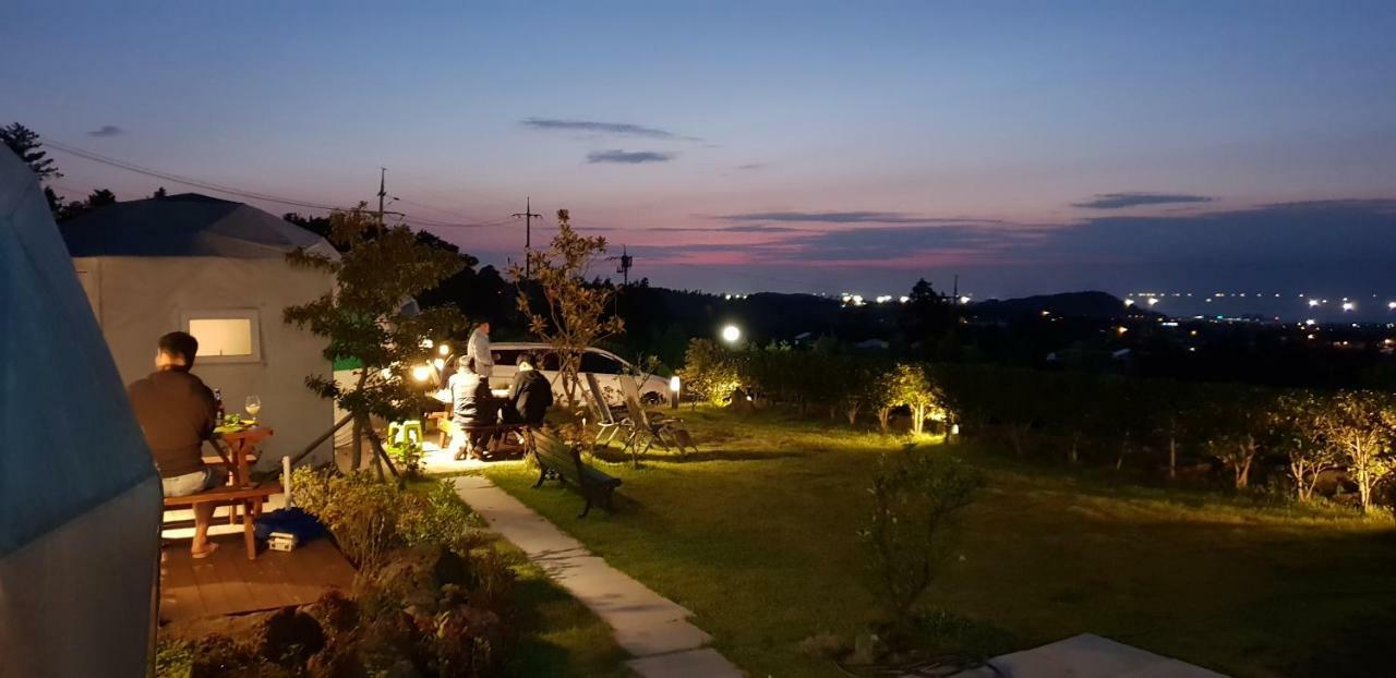 Jeju Starlight Glamping Villa ภายนอก รูปภาพ